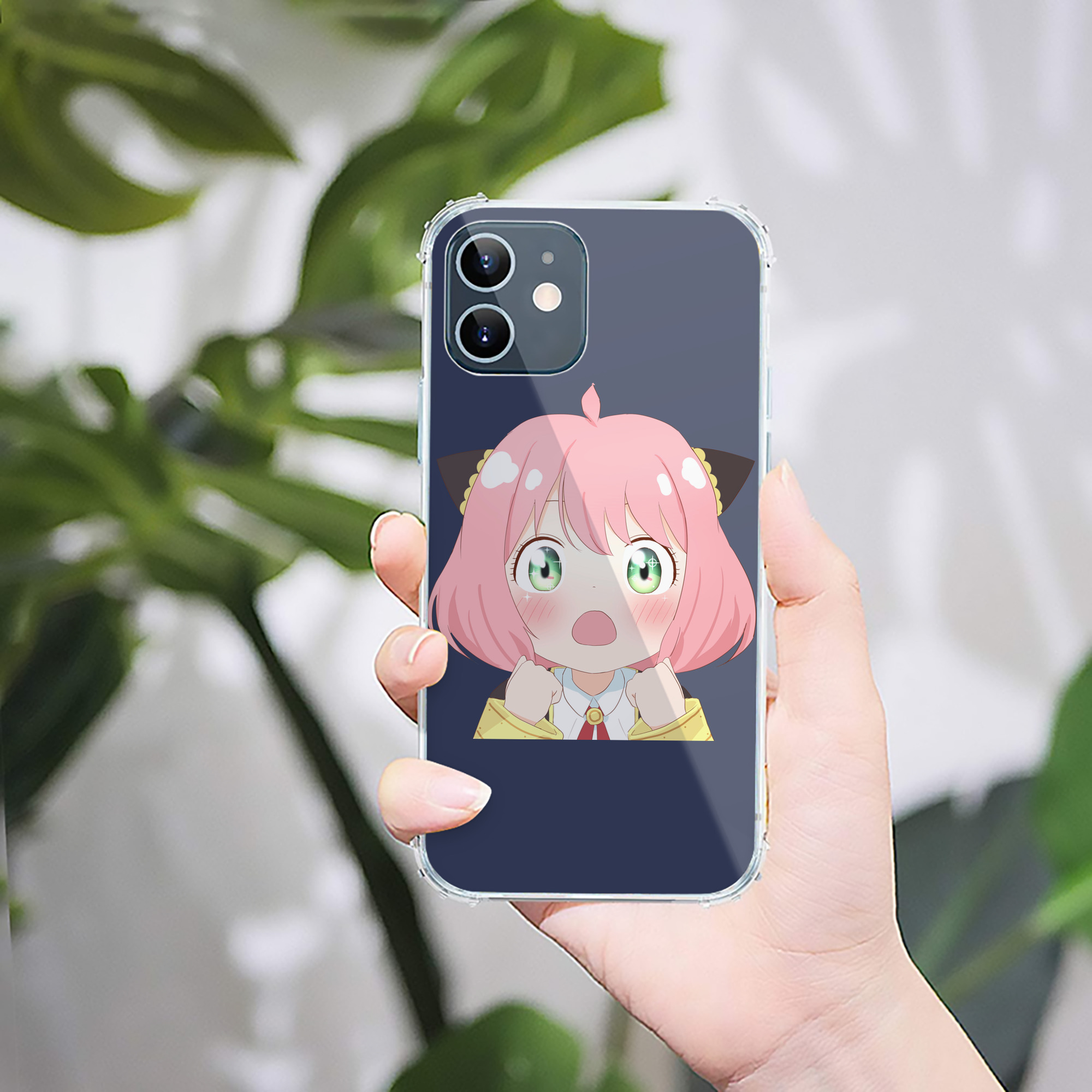 （画像用） SPY×FAMILY间谍家家酒 【iPhone 12シリーズ対応】透明スマホケース（クリアソフトケース）